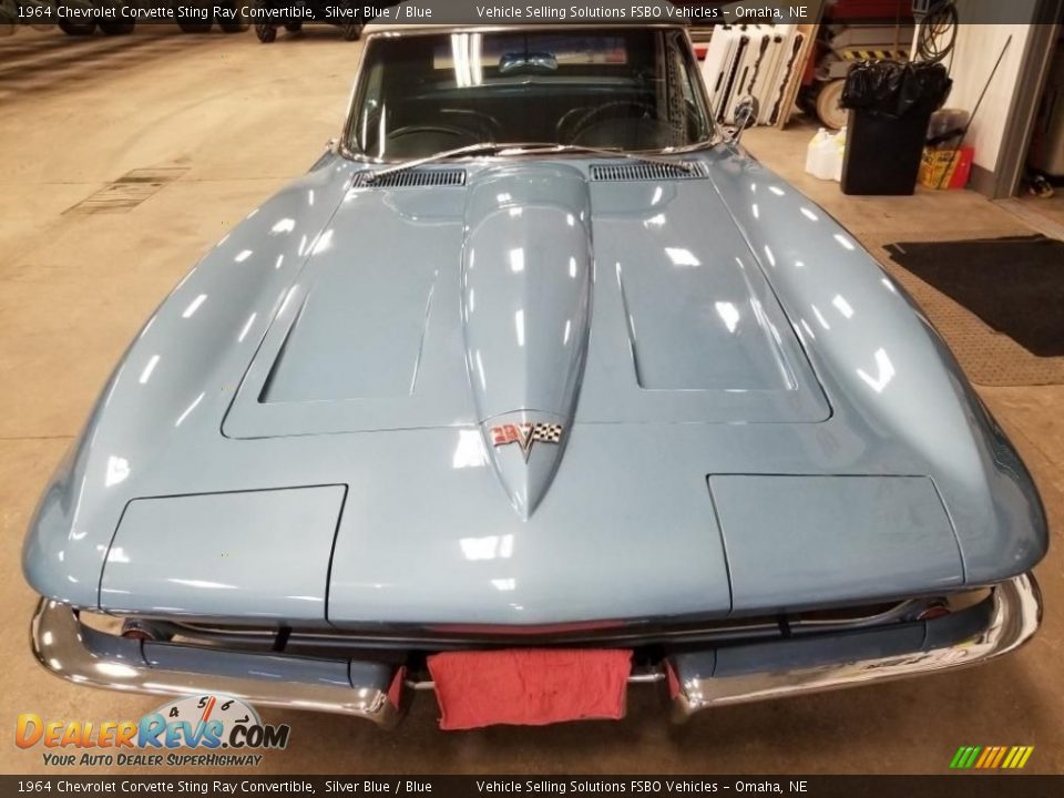 1964 Chevrolet Corvette Sting Ray Convertible Silver Blue / Blue Photo #2