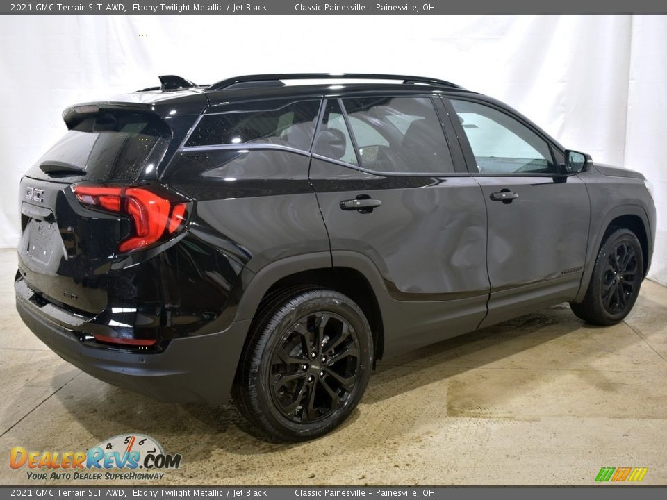 2021 GMC Terrain SLT AWD Ebony Twilight Metallic / Jet Black Photo #2