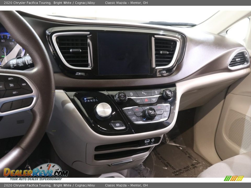 2020 Chrysler Pacifica Touring Bright White / Cognac/Alloy Photo #9