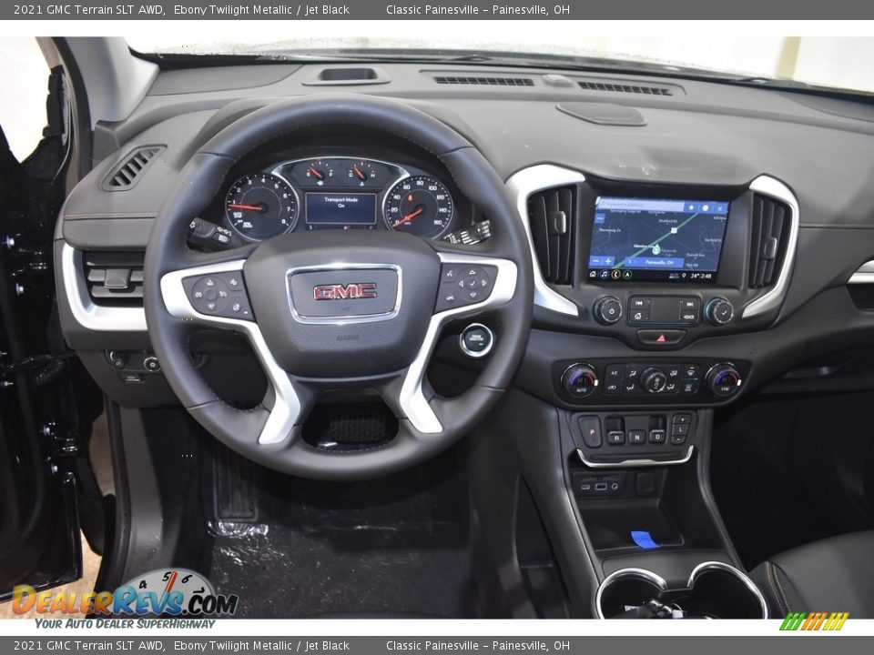 2021 GMC Terrain SLT AWD Ebony Twilight Metallic / Jet Black Photo #11