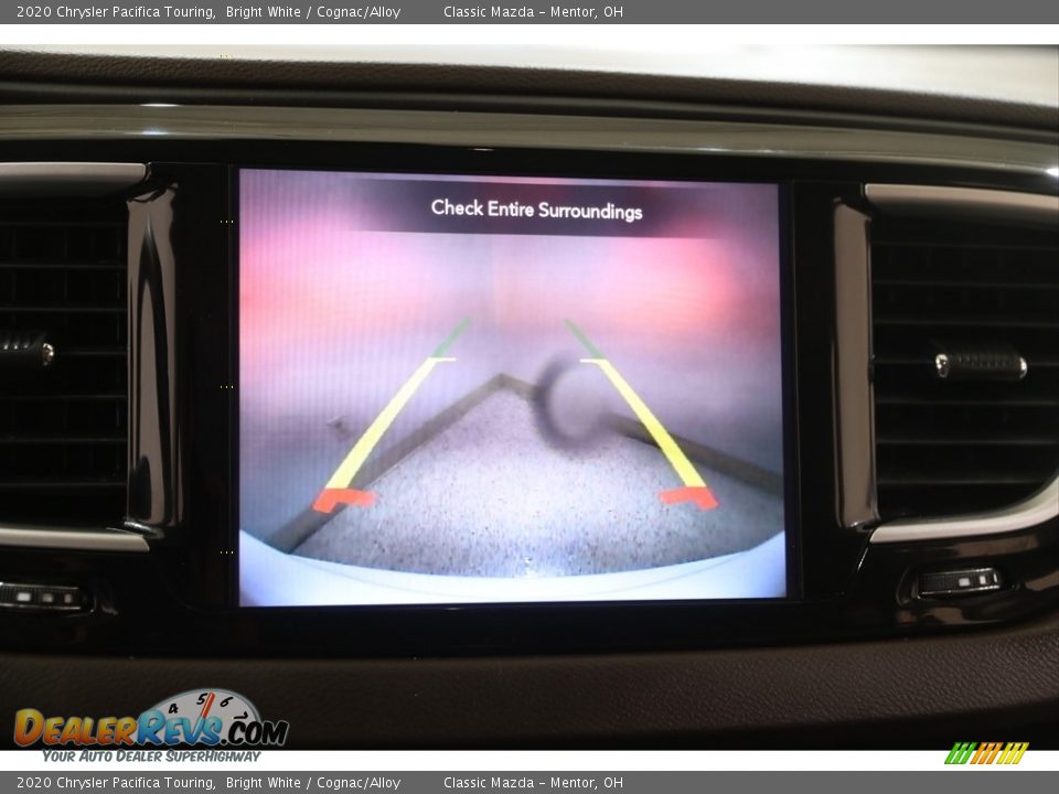2020 Chrysler Pacifica Touring Bright White / Cognac/Alloy Photo #14