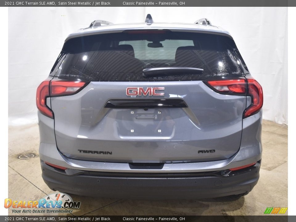 2021 GMC Terrain SLE AWD Satin Steel Metallic / Jet Black Photo #3