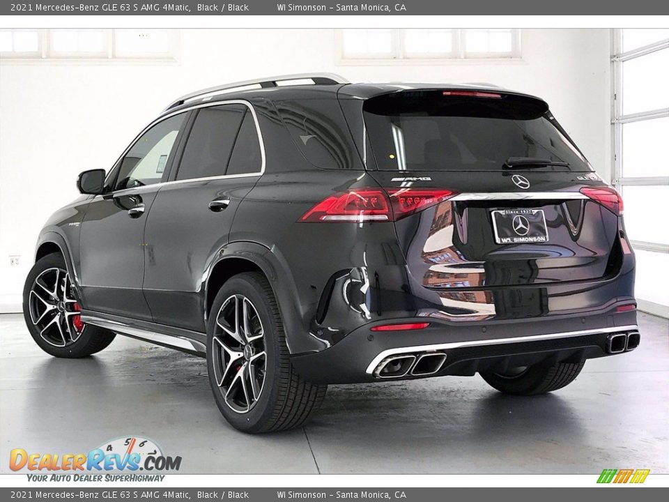 2021 Mercedes-Benz GLE 63 S AMG 4Matic Black / Black Photo #2