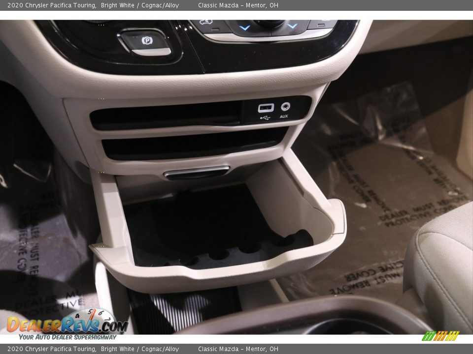 2020 Chrysler Pacifica Touring Bright White / Cognac/Alloy Photo #16