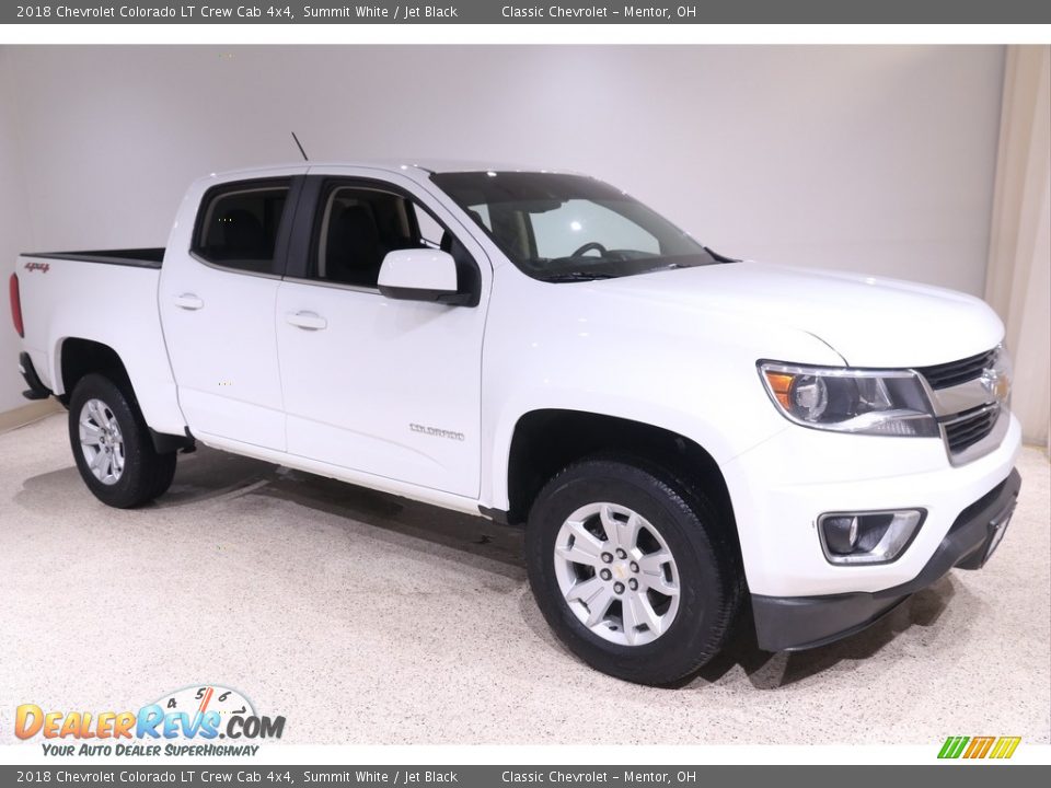 2018 Chevrolet Colorado LT Crew Cab 4x4 Summit White / Jet Black Photo #1