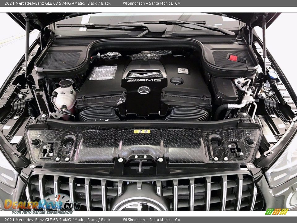 2021 Mercedes-Benz GLE 63 S AMG 4Matic 4.0 Liter DI biturbo DOHC 32-Valve VVT V8 Engine Photo #8