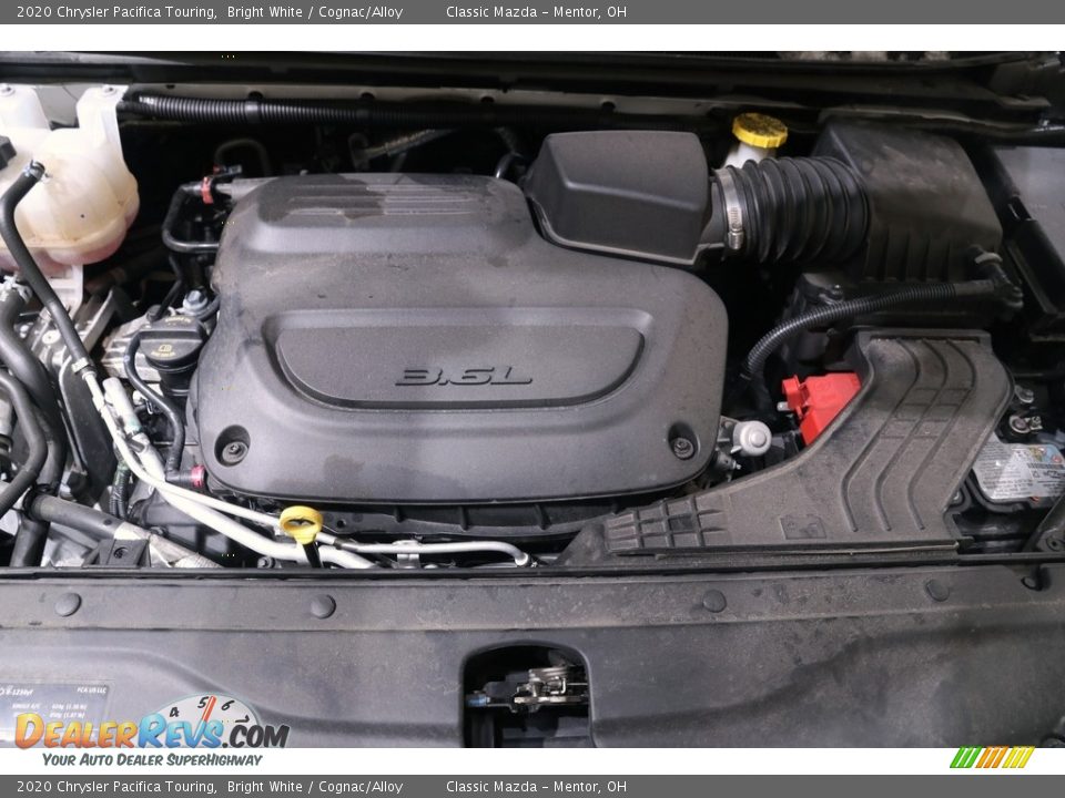 2020 Chrysler Pacifica Touring Bright White / Cognac/Alloy Photo #24