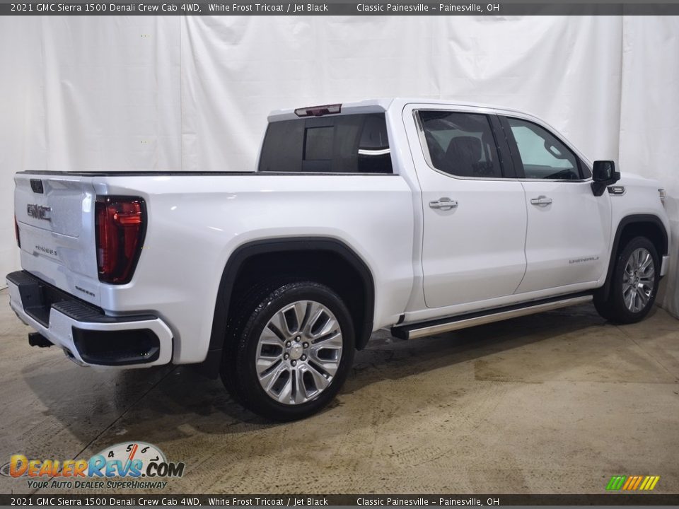 2021 GMC Sierra 1500 Denali Crew Cab 4WD White Frost Tricoat / Jet Black Photo #2