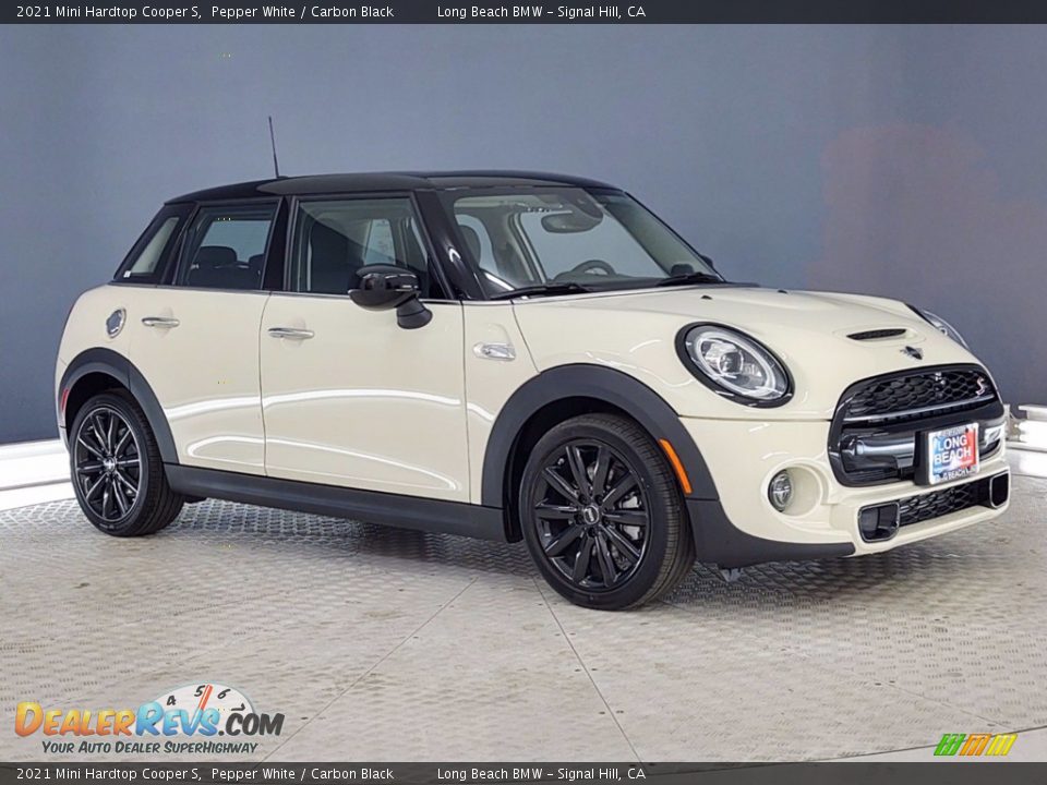 2021 Mini Hardtop Cooper S Pepper White / Carbon Black Photo #25