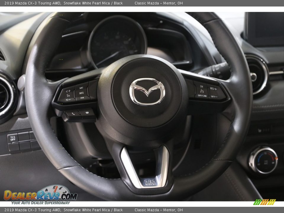 2019 Mazda CX-3 Touring AWD Snowflake White Pearl Mica / Black Photo #7