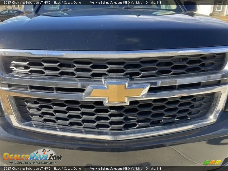 2015 Chevrolet Suburban LT 4WD Black / Cocoa/Dune Photo #10