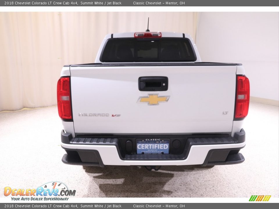 2018 Chevrolet Colorado LT Crew Cab 4x4 Summit White / Jet Black Photo #18
