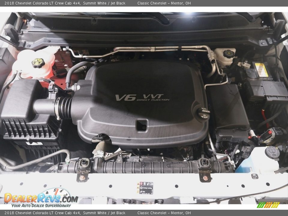 2018 Chevrolet Colorado LT Crew Cab 4x4 Summit White / Jet Black Photo #19