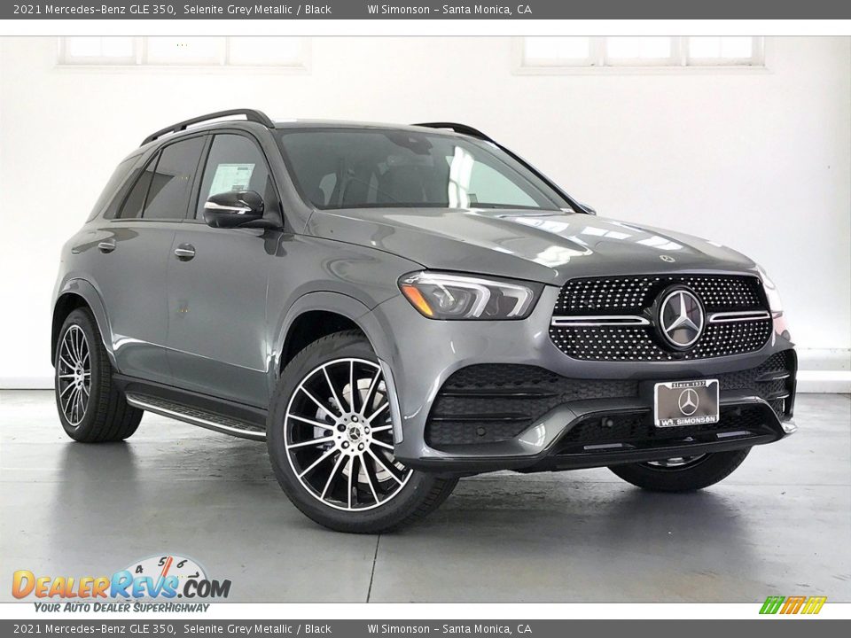 2021 Mercedes-Benz GLE 350 Selenite Grey Metallic / Black Photo #12