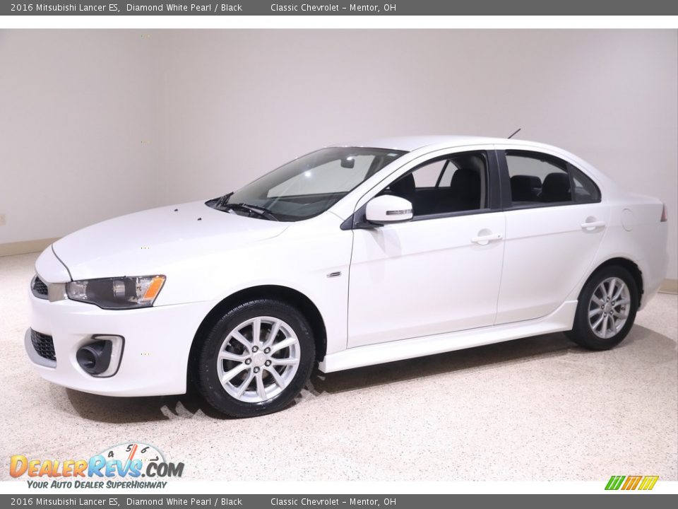 Diamond White Pearl 2016 Mitsubishi Lancer ES Photo #3