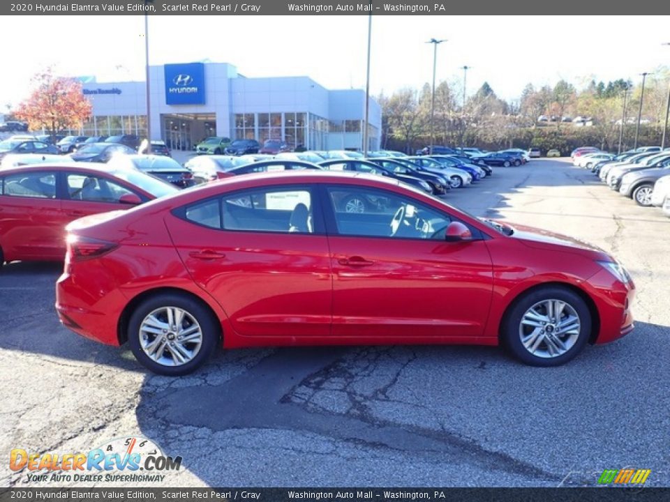 2020 Hyundai Elantra Value Edition Scarlet Red Pearl / Gray Photo #1