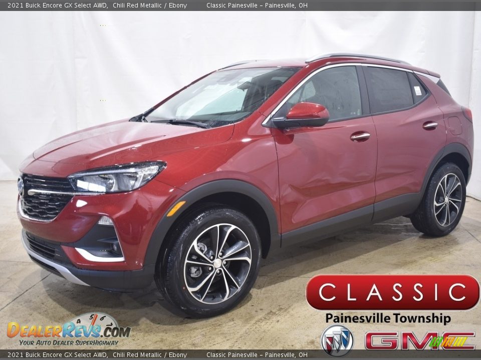 2021 Buick Encore GX Select AWD Chili Red Metallic / Ebony Photo #1