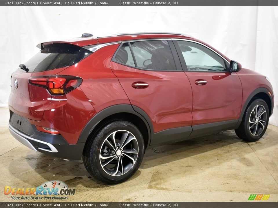 2021 Buick Encore GX Select AWD Chili Red Metallic / Ebony Photo #2