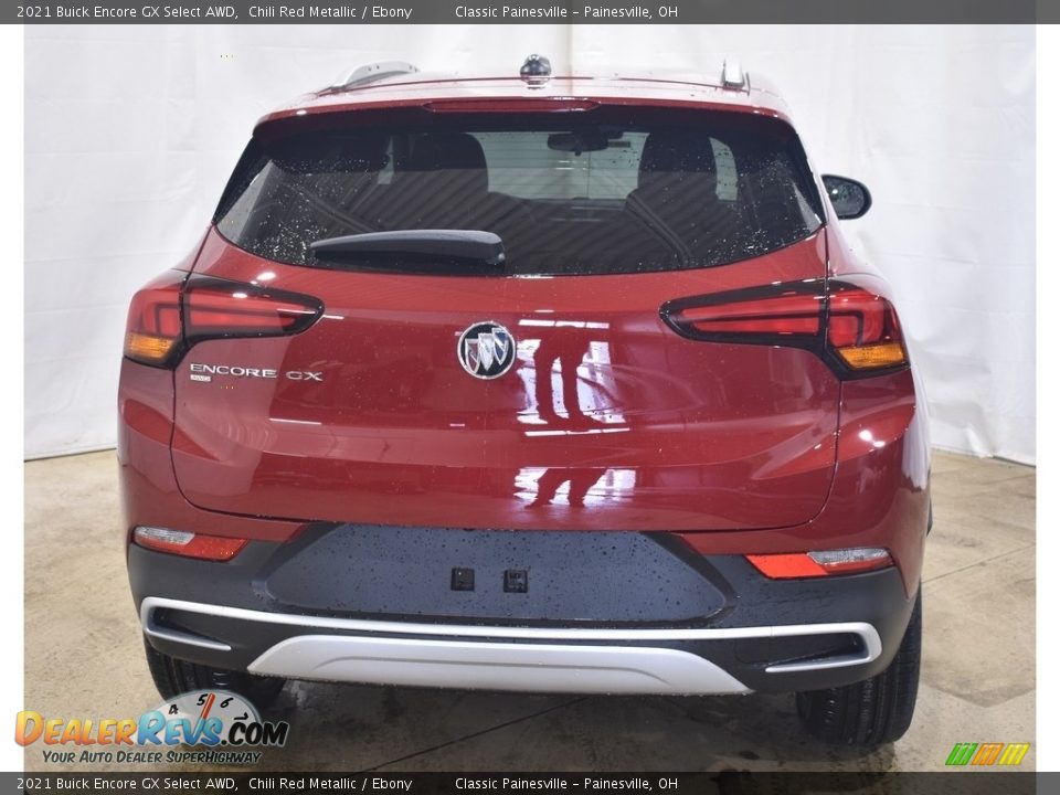 2021 Buick Encore GX Select AWD Chili Red Metallic / Ebony Photo #3