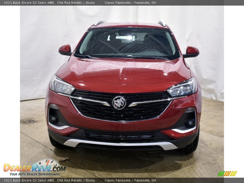 2021 Buick Encore GX Select AWD Chili Red Metallic / Ebony Photo #4