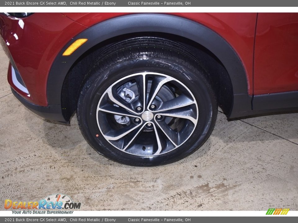 2021 Buick Encore GX Select AWD Chili Red Metallic / Ebony Photo #5