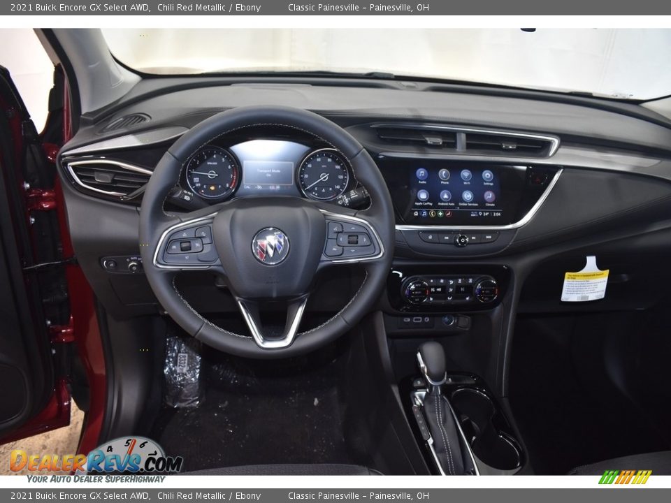 2021 Buick Encore GX Select AWD Chili Red Metallic / Ebony Photo #9