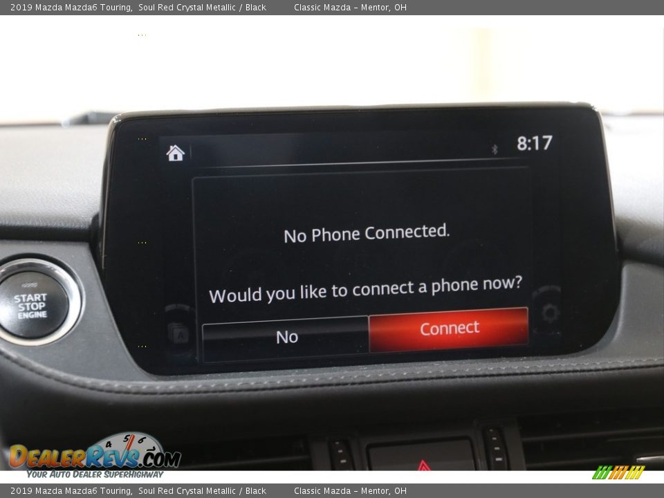 2019 Mazda Mazda6 Touring Soul Red Crystal Metallic / Black Photo #11