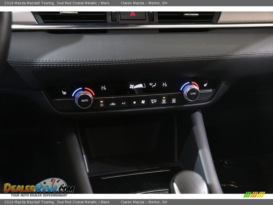 2019 Mazda Mazda6 Touring Soul Red Crystal Metallic / Black Photo #14