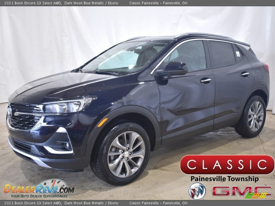 2021 Buick Encore GX Select AWD Dark Moon Blue Metallic / Ebony Photo #1