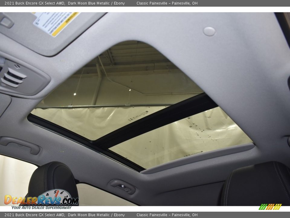2021 Buick Encore GX Select AWD Dark Moon Blue Metallic / Ebony Photo #5