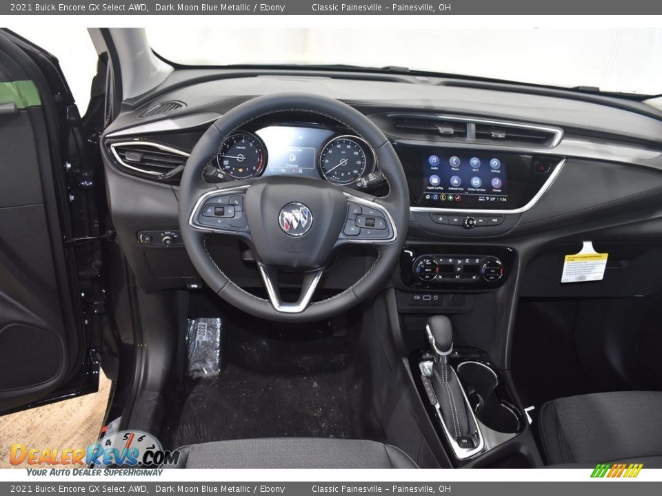 2021 Buick Encore GX Select AWD Dark Moon Blue Metallic / Ebony Photo #9