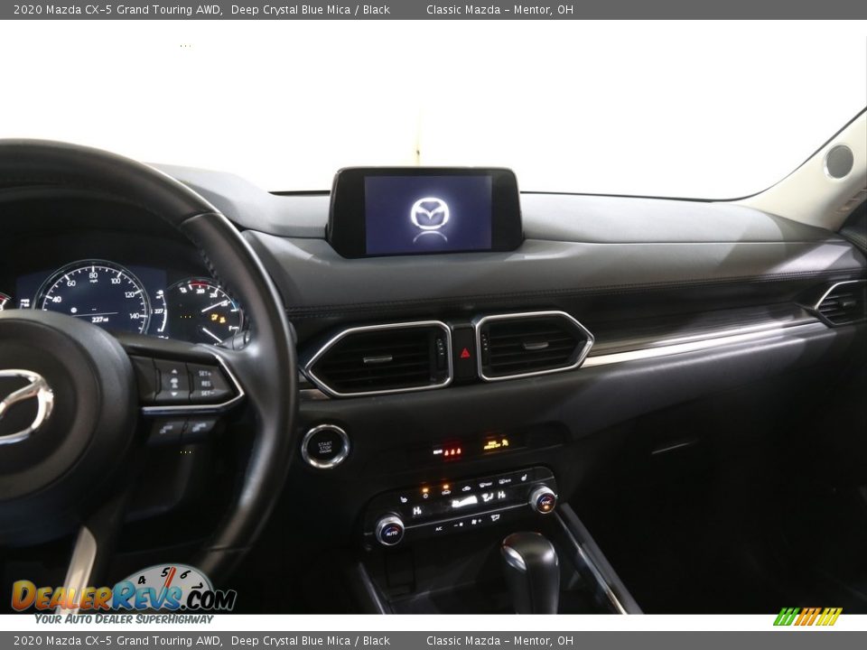 2020 Mazda CX-5 Grand Touring AWD Deep Crystal Blue Mica / Black Photo #9