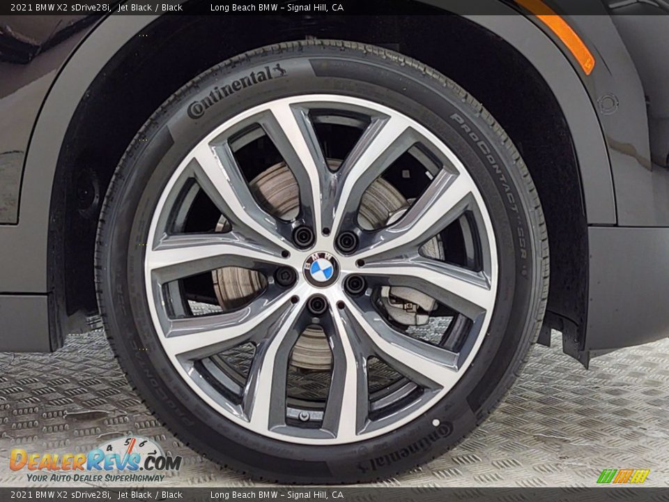 2021 BMW X2 sDrive28i Jet Black / Black Photo #3