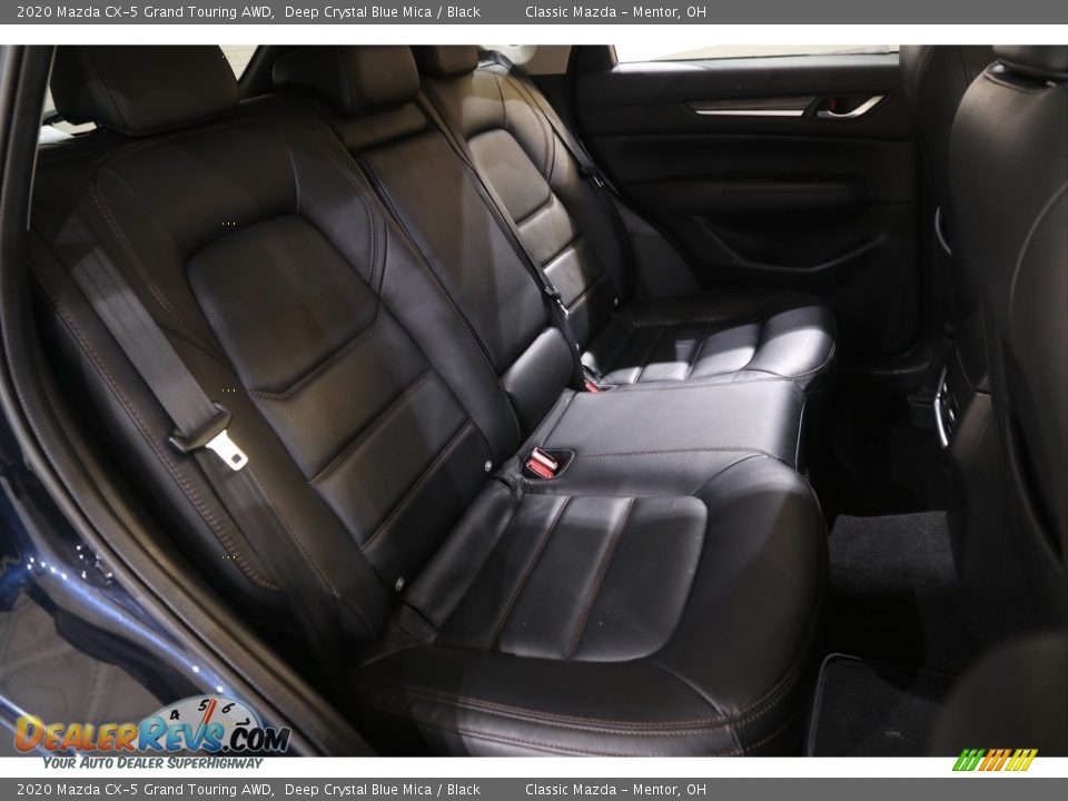 2020 Mazda CX-5 Grand Touring AWD Deep Crystal Blue Mica / Black Photo #17