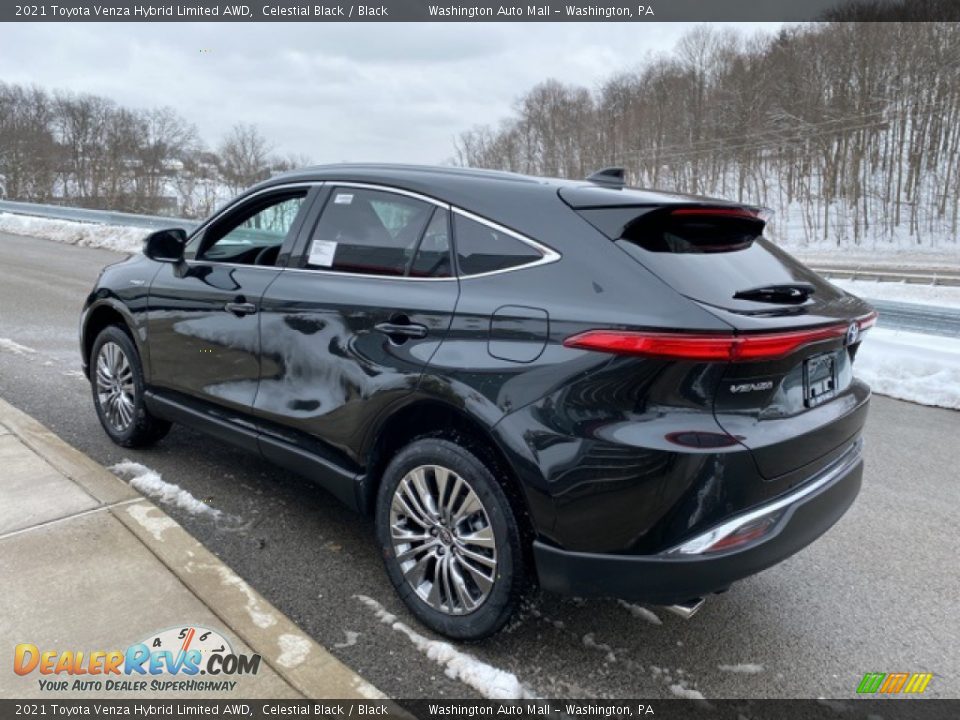 2021 Toyota Venza Hybrid Limited AWD Celestial Black / Black Photo #2