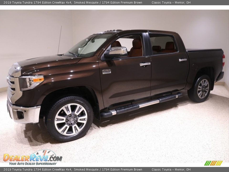 2019 Toyota Tundra 1794 Edition CrewMax 4x4 Smoked Mesquite / 1794 Edition Premium Brown Photo #3