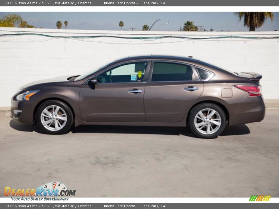 2015 Nissan Altima 2.5 SV Java Metallic / Charcoal Photo #8