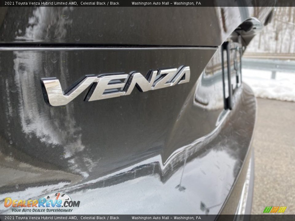 2021 Toyota Venza Hybrid Limited AWD Celestial Black / Black Photo #26