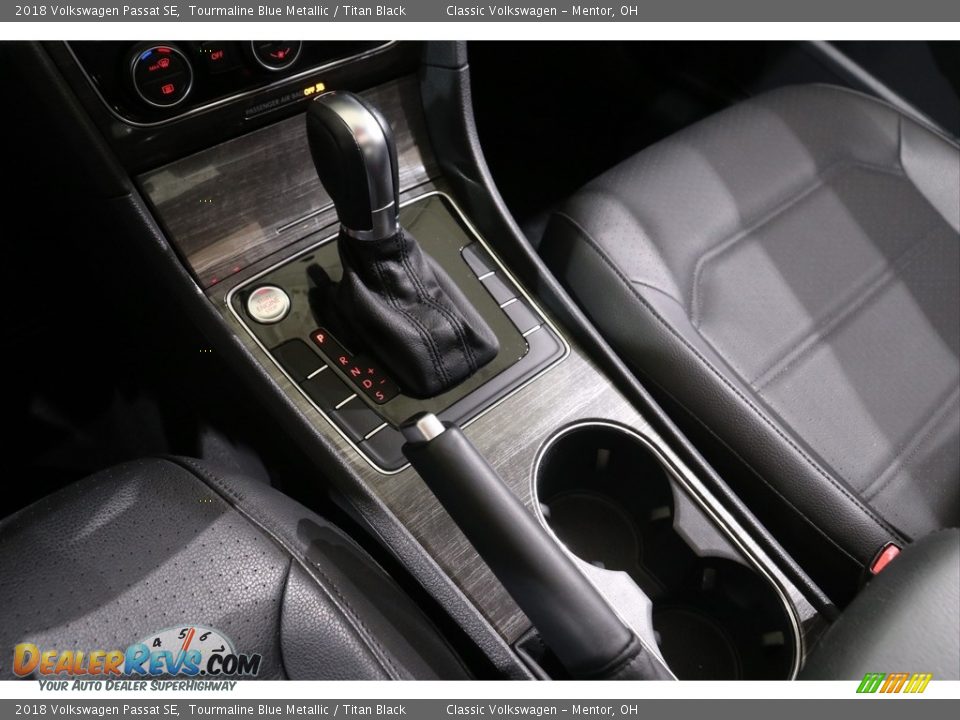 2018 Volkswagen Passat SE Tourmaline Blue Metallic / Titan Black Photo #13