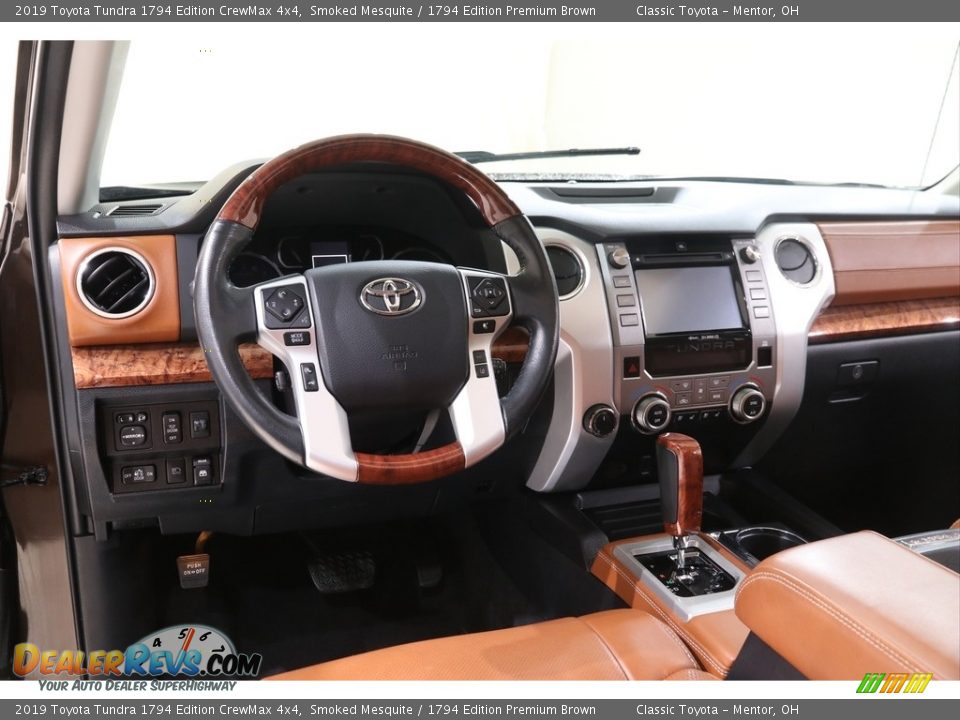 2019 Toyota Tundra 1794 Edition CrewMax 4x4 Smoked Mesquite / 1794 Edition Premium Brown Photo #6