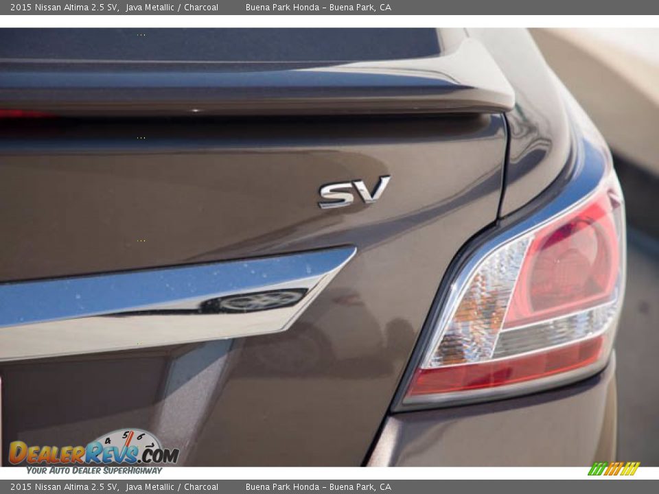 2015 Nissan Altima 2.5 SV Java Metallic / Charcoal Photo #11