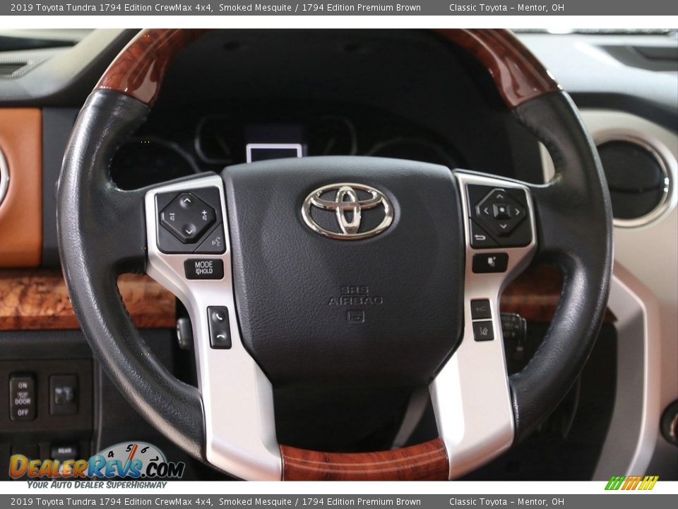 2019 Toyota Tundra 1794 Edition CrewMax 4x4 Smoked Mesquite / 1794 Edition Premium Brown Photo #7