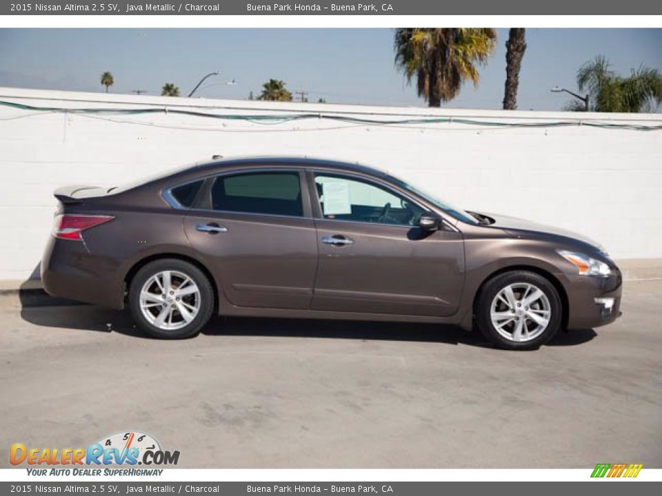 2015 Nissan Altima 2.5 SV Java Metallic / Charcoal Photo #12