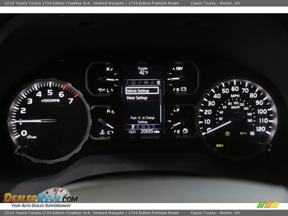 2019 Toyota Tundra 1794 Edition CrewMax 4x4 Smoked Mesquite / 1794 Edition Premium Brown Photo #8