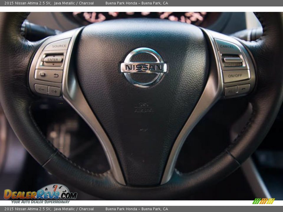 2015 Nissan Altima 2.5 SV Java Metallic / Charcoal Photo #13