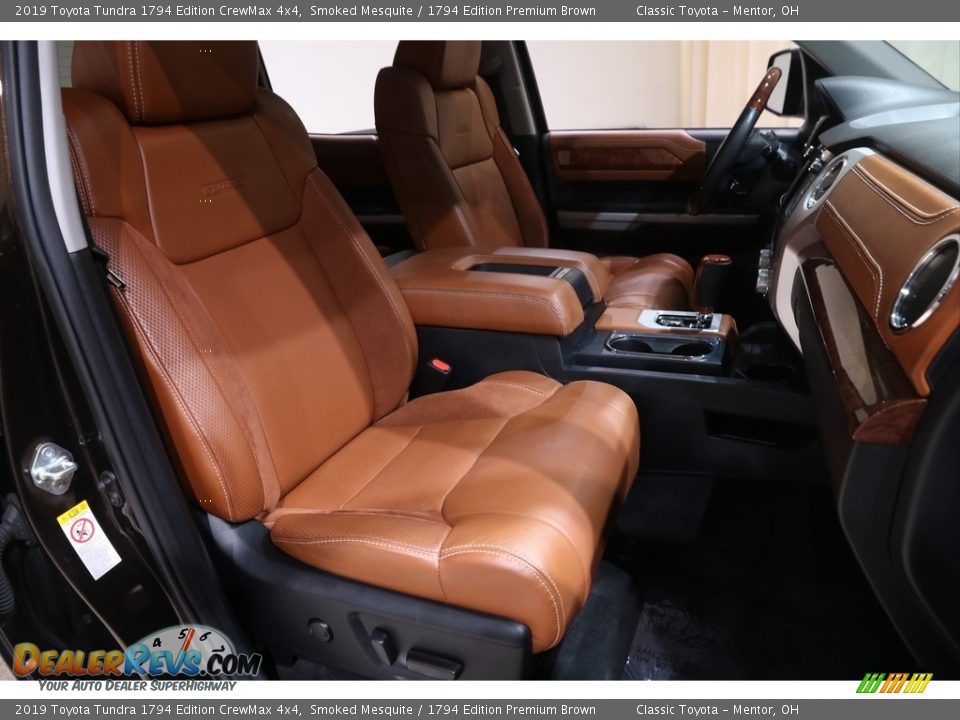 2019 Toyota Tundra 1794 Edition CrewMax 4x4 Smoked Mesquite / 1794 Edition Premium Brown Photo #17
