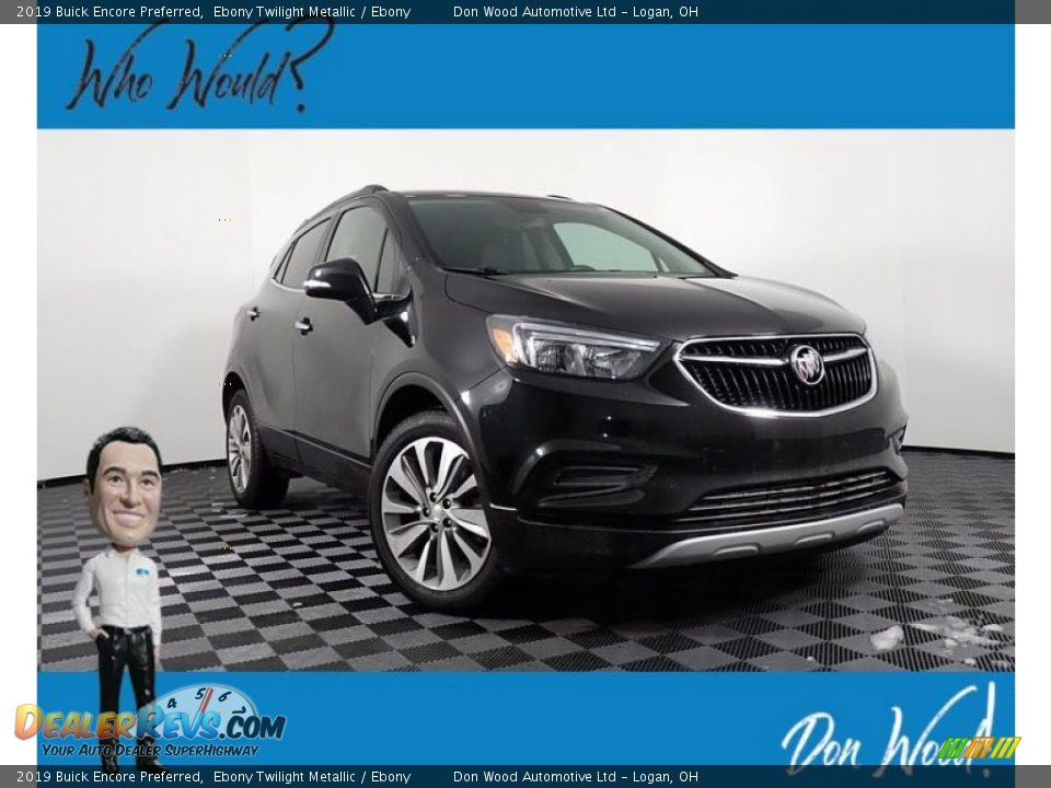 2019 Buick Encore Preferred Ebony Twilight Metallic / Ebony Photo #1