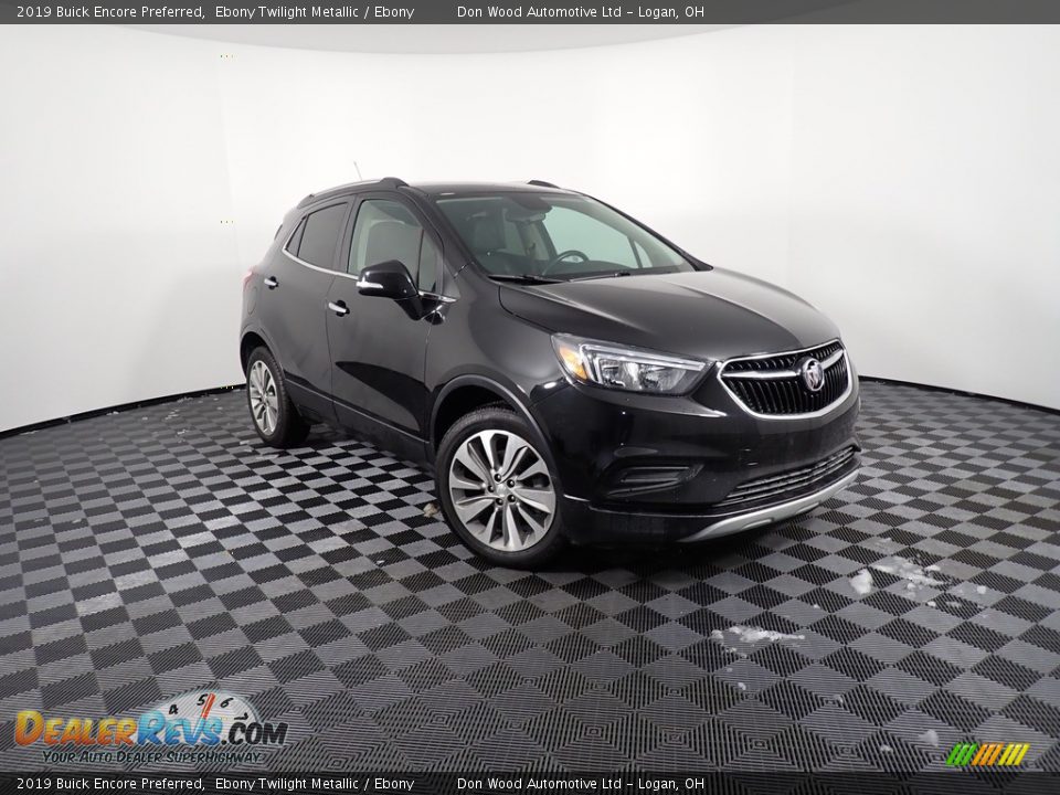 2019 Buick Encore Preferred Ebony Twilight Metallic / Ebony Photo #3