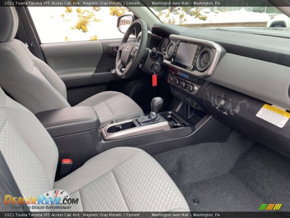 2021 Toyota Tacoma SR5 Access Cab 4x4 Magnetic Gray Metallic / Cement Photo #10