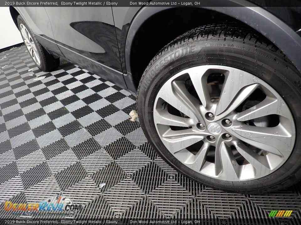2019 Buick Encore Preferred Ebony Twilight Metallic / Ebony Photo #4
